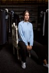 ABBIE CASHWOOL KNIT - aqua blue